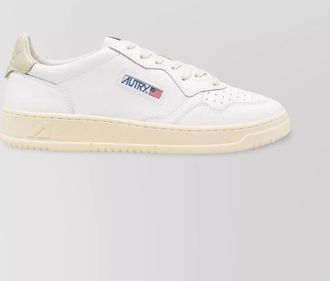 Autry leather tab logo sneakers