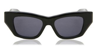 Alaia AA0074S 001 Womens Sunglasses Black Size 50