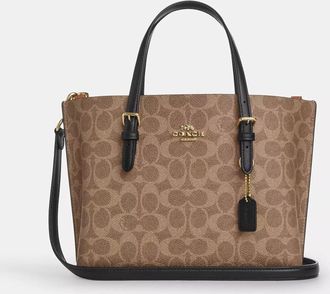 Coach Mollie Tote Bag 25 In Signature Canvas