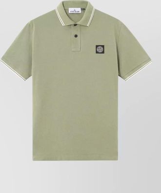 Stone Island slim-fit polo shirt