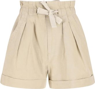 Isabel Marant Shorts con pieghe - Toni neutri