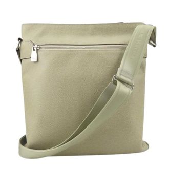 Louis Vuitton Pre-owned Vintage Taiga Schoudertas - Heren - Pre-owned - Grijs - Maat: ONE Size Leer
