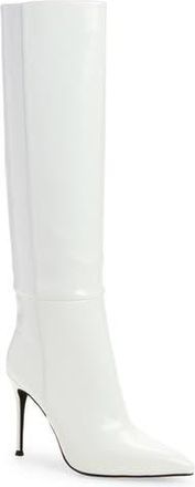 Jeffrey Campbell Arsen Knee High Stiletto Boot in White at Nordstrom Rack, Size 6.5