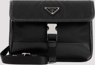 Prada Black Phone Holder Crossbody Bag