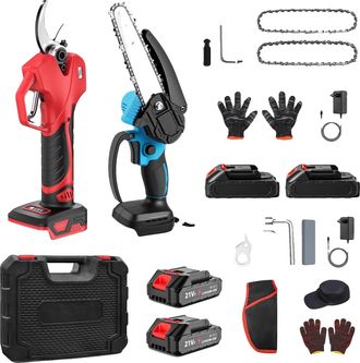 OEM Sierra El&eacute;ctrica, Bater&iacute;a De Litio, Motor Sin Escobillas, Juego De Bater&iacute;as Estilo K-4
