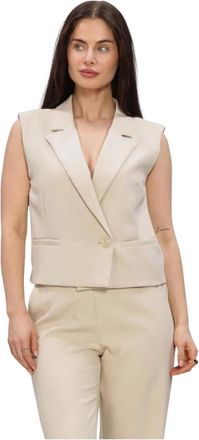 Freebird by Steven Jassen, Dames, Beige, L, Wv-Heavy-Vi-Blend-26-1 Blazer