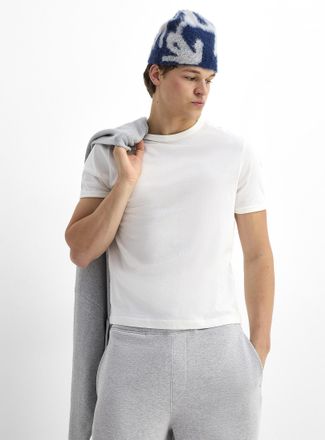 Djab Mens Monochrome ringer T-shirt Retro fit