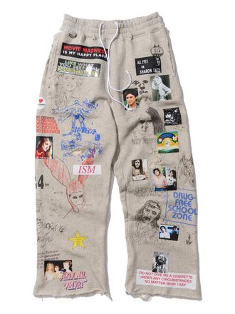 Paly Hollywood Pantaloni sportivi con coulisse - Grigio