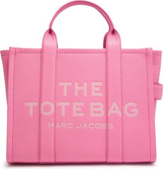 Marc Jacobs The Tote Medium Leather Tote - Pink - One Size