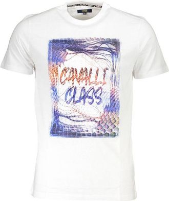 Cavalli Cotton Men Mens T-Shirt