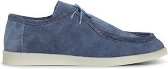 Belle & Bloom Heatwave Suede Boat Shoes in Blue at Nordstrom, Size 10