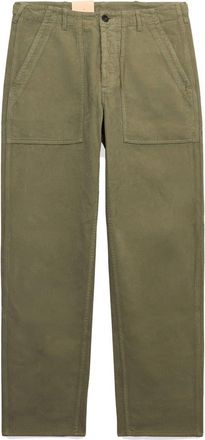 Fortela Newfatigue Corduroy Fatigue Trousers in Olive at Nordstrom, Size 36 Eu