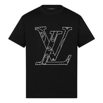 Louis Vuitton x NBA Unisex SS21 Logo Printing Black 1A8X0U