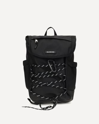 Balenciaga Zaino con dettaglio moschettone metallico Man UNI