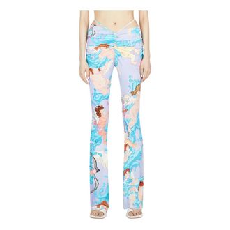 Marco Rambaldi Wrapped Printed Leggings - female - MARCO RAMBALDI - Wide Trousers - Multicolor - L - Trousers