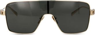 Gucci Occhiali da sole con montatura stile pilota - Oro