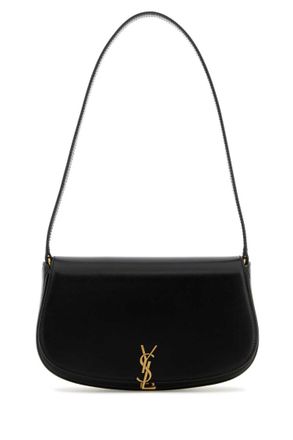 Saint Laurent Black Demi Lune Shoulder Bag