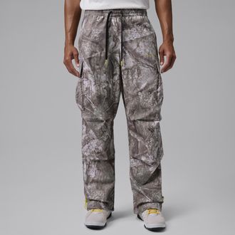 Nike Jordan Mens Jordan Brooklyn Realtree Cargo Pants in White | IM9871-100