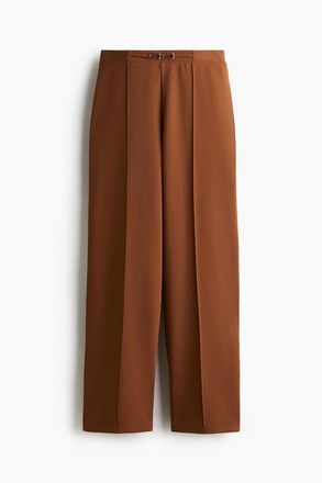H&M Hose mit G&uuml;rteldetail - Beige