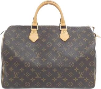 Louis Vuitton Pre-owned Monogram Boston Bag - Dames - Vintage Handtas - Bruin - ONE Size - Vintage