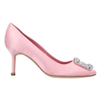Manolo Blahnik Hangisi 070 Pump Pink