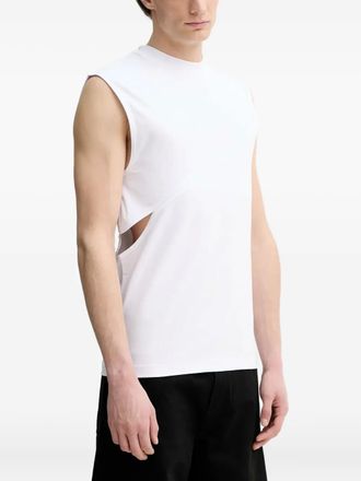 Heliot Emil Canotta con cut-out - Bianco