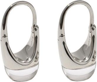 Otiumberg Roscida Quartz Sterling Silver Hoop Earrings - One Size