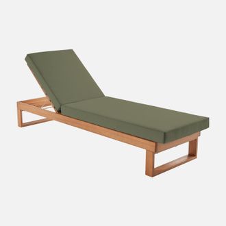 Sweeek Tumbona De Madera De Eucalipto, Multiposiciones