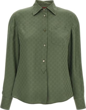 Gucci Gg Silk Shirt