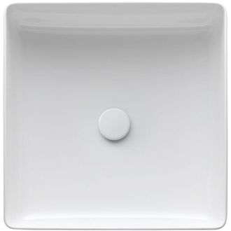 Laufen Living Lavabo Cuadrado, Sin Agujero Para Grifo, Sin - Laufen