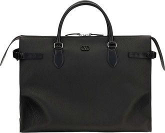 Valentino Garavani Black Antibes Large Tote