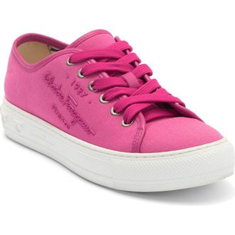 Ferragamo: Pink Low Top Sneakers now up to −69% | Stylight