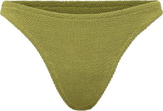 MC2 Saint Barth Green Textured Bikini Bottom Swimwear
