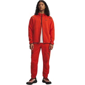 Under Armour Unstoppable-sweatjack voor heren (Oranje)