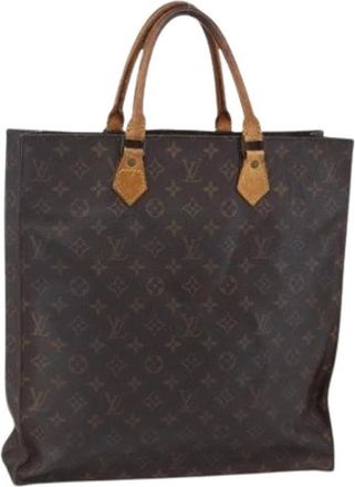 Louis Vuitton Pre-owned Vintage Tote Bag - Dames - Vintage Shopper - Bruin - ONE Size - Leer - Vintage