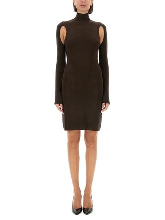 Helmut Lang Air Turtleneck Dress