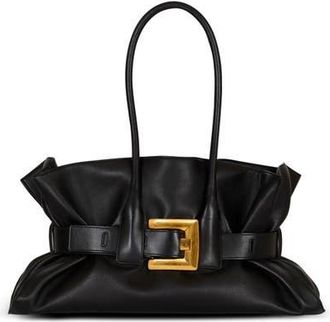 Balmain Large calfskin Anthem bag in Black at Nordstrom