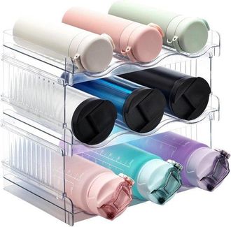 OEM Botellero Apilable - Transparente - 9 Botellas