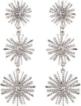 Club Manhattan oorbellen Comet zilverkleurig