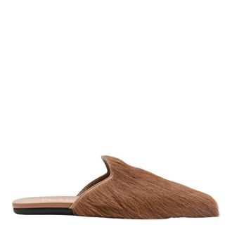 Prada Stijlvolle Sandalen voor de Zomer - Dames - Slip ons - Beige - 36 EU - Schoenen