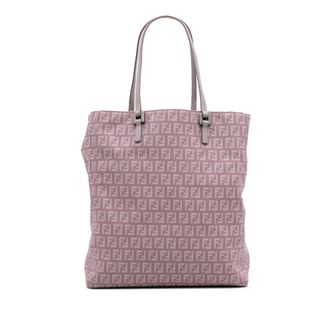 Fendi Tweedehands Zucchino Canvas Tote