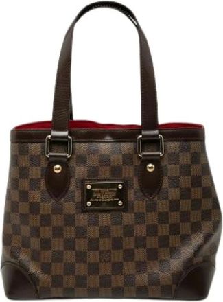 Louis Vuitton Pre-owned Tote Bags, female, Brown, Size: ONE SIZE Pre-owned Hampstead PM