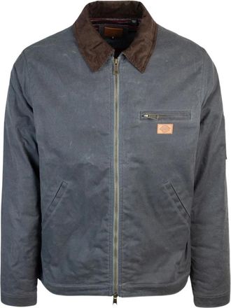 Dickies Grijze Jassen in Klassieke Stijl - Heren - Zomerjassen - Grijs - XL - Katoen - Jassen