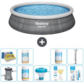Bestway Piscina Bestway Fast Set Redonda - 457x84 Cm - 8-piezas S43335