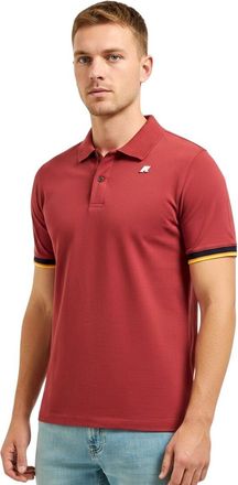 K-Way Red Shirt Collar Polo