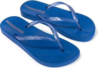 Ipanema Ana Connect II Flip Flop in Blue/Glitter Blue at Nordstrom, Size 10