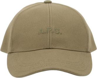 A.P.C. Brown Logo Baseball Hat