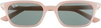 Ray-Ban Zaya 53mm Sunglasses in Dark Green/pink at Nordstrom Rack