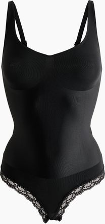 H&M Nahtloser Body Light Shape - Schwarz