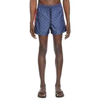 Gucci Printed Poplin Tech Swim Shorts